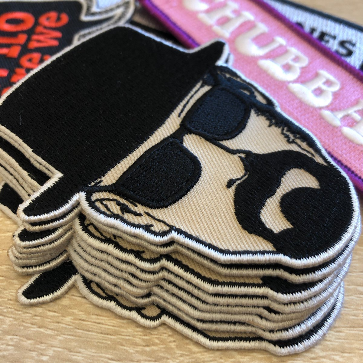 Wow~cool man😍
Custom design, promo only, not for sale
PM me and make your own patches.
#embroidery 
#Patches 
#CustomerService 
#manufacturer