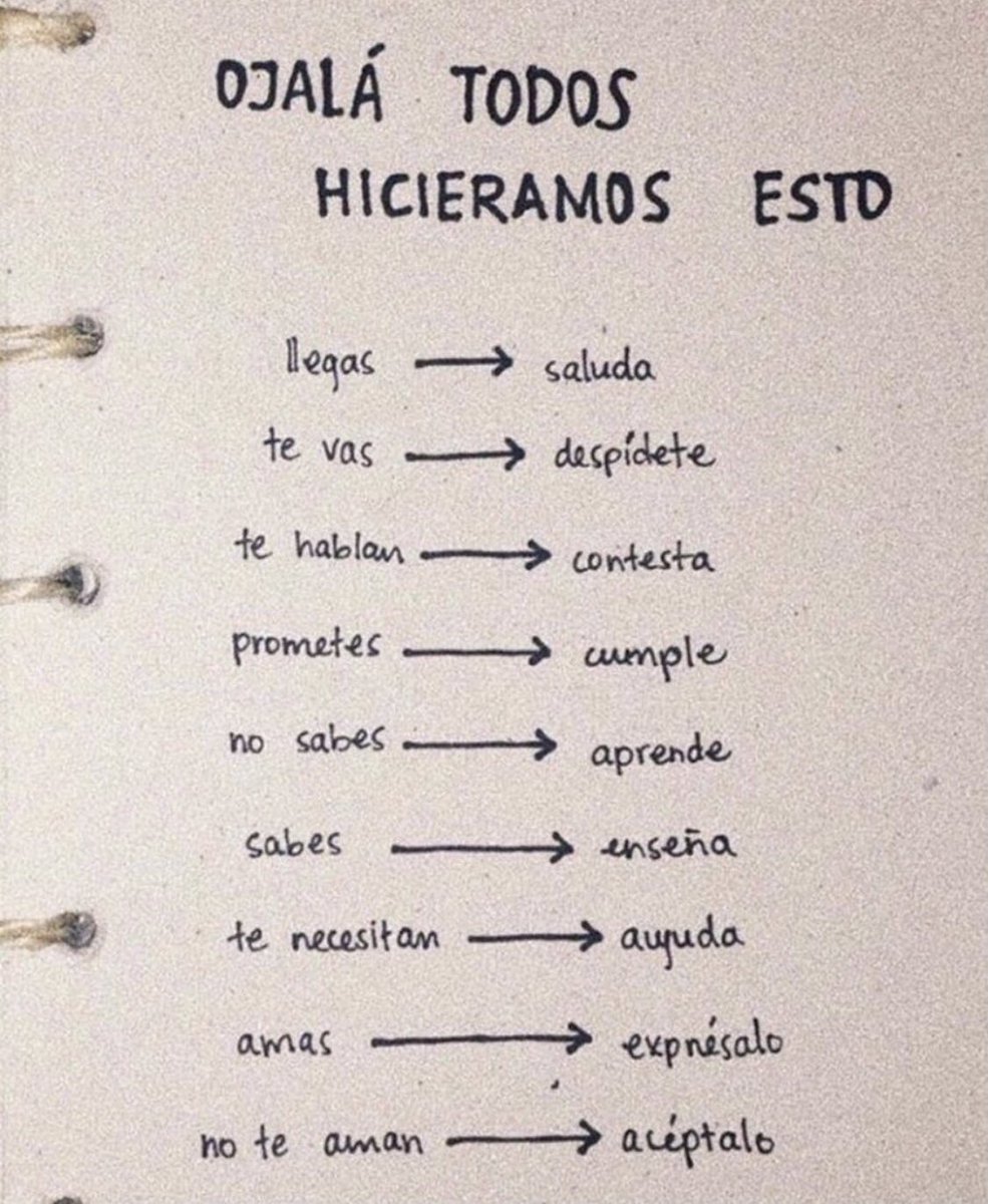 Tal cual.
