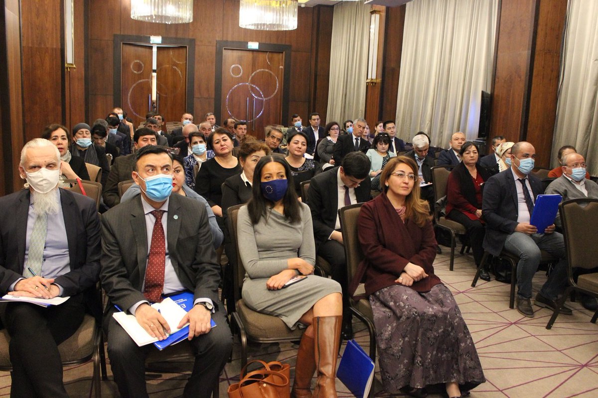 EUinTajikistan's tweet photo. @JosefsonMarilyn with partners reviewed the results of the EU support to #local civil society orgs in handling small #grantprojects. Action covered ten towns, building up bridges between villages, kindergartens, promoting local businesses, especially run by women. https://t.co/0FUSxZD3SA