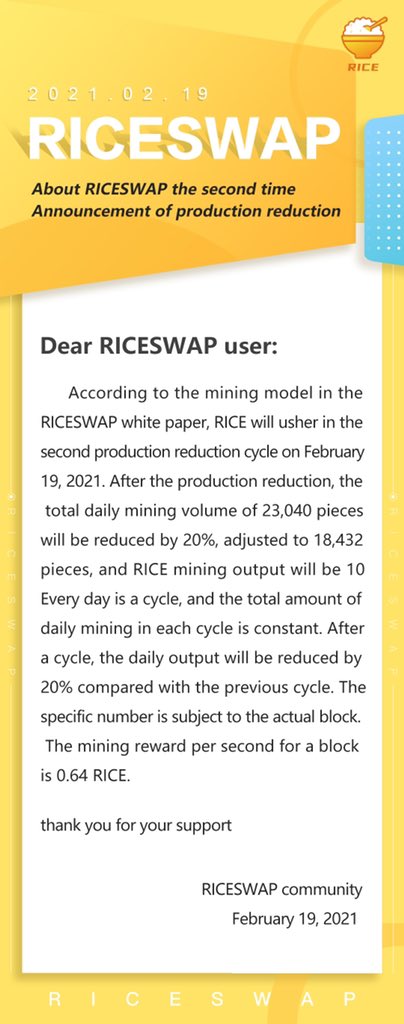 RICE (@riceswap) on Twitter photo 