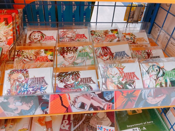 アニメイト仙台 グラッテ仙台 元気に開店中 さん がハッシュタグ ヒロアカ をつけたツイート一覧 1 Whotwi グラフィカルtwitter分析