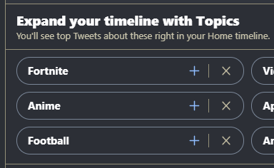I'm sorry Twitter, you just don't get me. If you think this is what I would enjoy, we might need to take a break