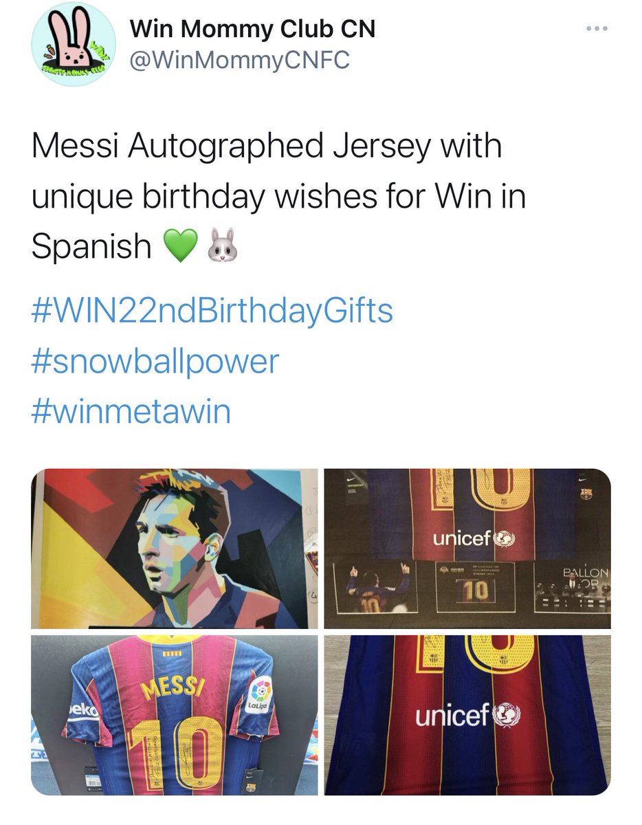 watineee_'s tweet photo. this is surreal aaaa he’s getting all of these for his birthday😭 a big big thanks to @Winmetawin_CNFC and @WinMommyCNFC 😭💚 #UniversalLoveToWin #WIN22ndBirthdayGifts #winmetawin https://t.co/TgCUSzG6OI