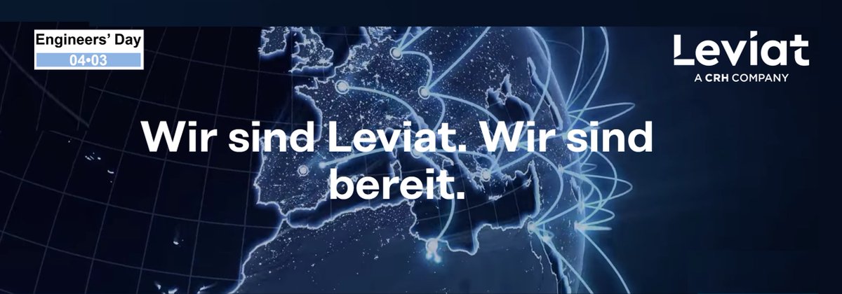 EngDay0403's tweet photo. Leviat: virtuelle Präsentationen am Engineers' Day am 4. März.
Online Informationen über die Leviat Produktwelt. We are ready!
https://t.co/28qnnqirJ8
#IngTag #WorldEngDay #WorldEngDay2021 #halfen #ancon #aschwanden #leviat #Leviat #ImagineModelMake #WeAreReady #sustainability https://t.co/vPdaFXYGbo