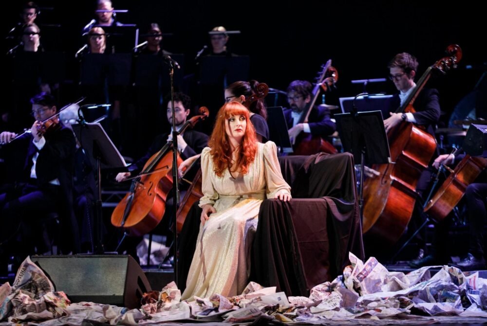 seesawmag's tweet photo. Rachael Dease’s ‘Hymns for End Times’ couldn’t be more timely for Perth audiences, writes Rosalind Appleby, after witnessing its magnitude and beauty.
@perthfest 

https://t.co/Ym8KwexYsp https://t.co/iS9SbB5lq7