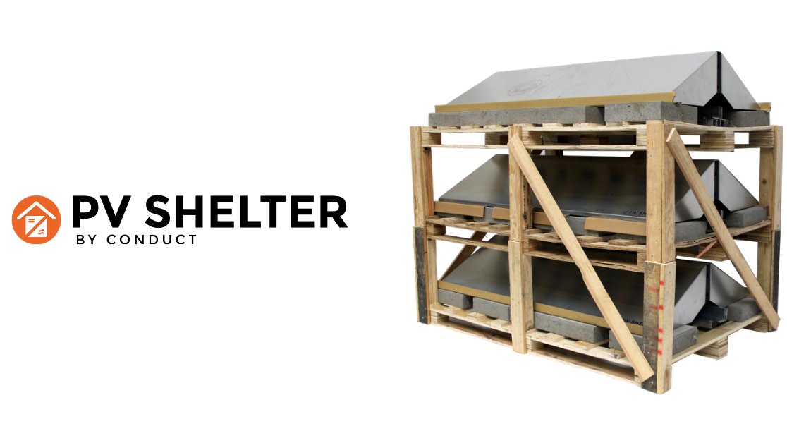 ConductTS's tweet photo. NIEUW: we leveren onze PVshelters nu ook Non-Assembled! Met deze nieuwe leveringsmethode is het goedkoper én eenvoudiger om #PVshelter op voorraad te kunnen houden.

ℹ️ PVshelter Non-Assembled heeft nog meer voordelen, je leest het op onze website: https://t.co/mSCXhEyWrj https://t.co/YgoUPJlL6m
