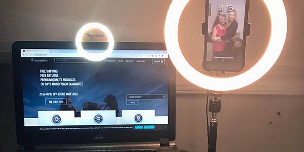 👀 Selfie Ring Light 👉 iGadGedx | Trending Novelty Store #makeuplight