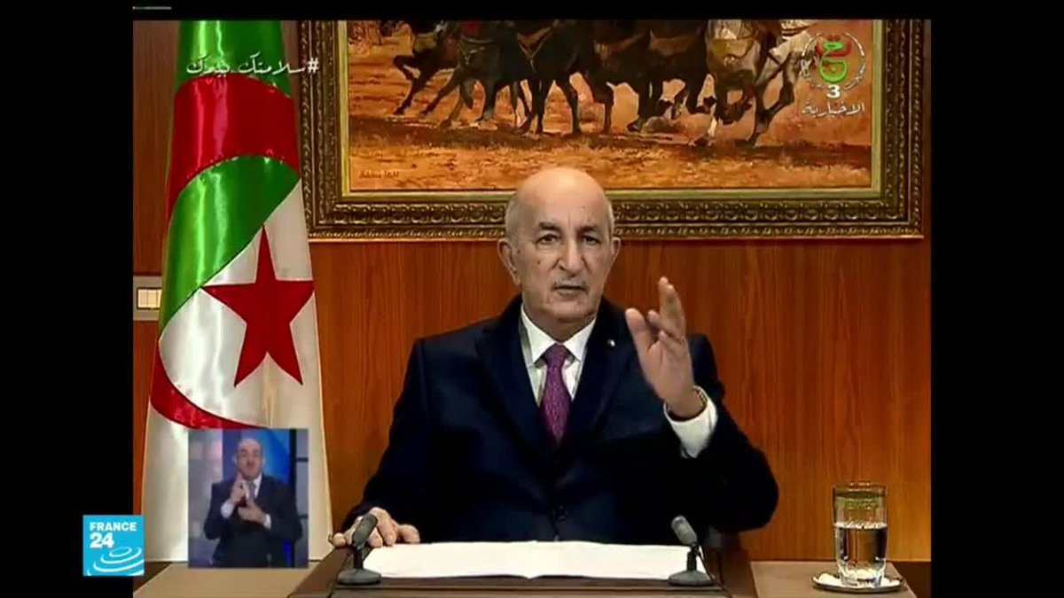 ️ الرئيس الجزائري عبد المجيد تبون "أمضيت مرسوم عفو رئاسي عن مجموعة من المعتقلين"