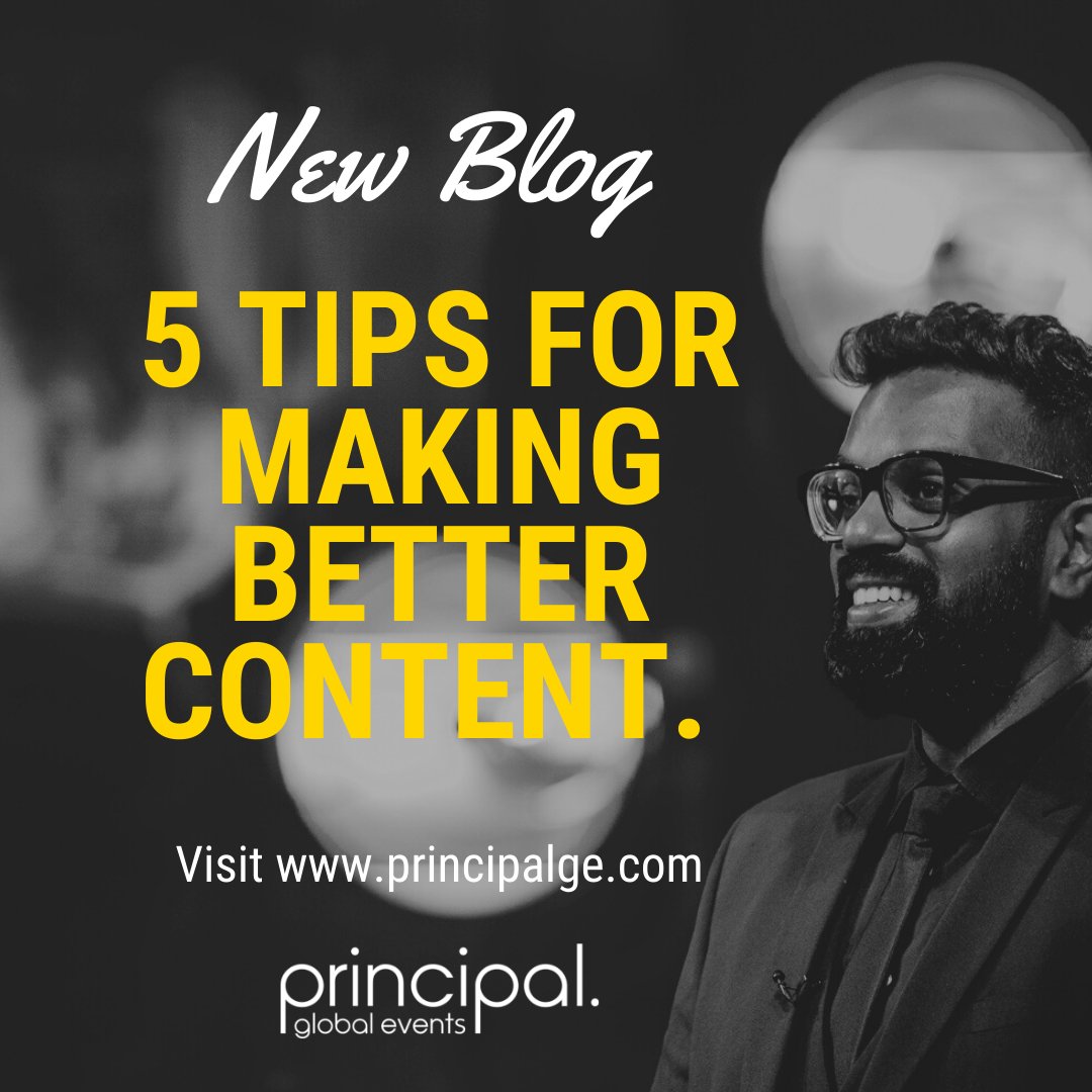 Creative, engaging &amp; powerful content should make people STOP &amp; PAY ATTENTION. It should make your audience want to keep watching, listening &amp; sharing what they see. But how can you make your creative content more impactful? Read our New Blog - bit.ly/3sa0aWY