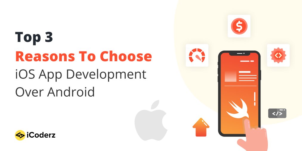 iCoderzinfo's tweet image. Top 3 reasons to choose iOS app development over Android: buff.ly/3pADpK0
#icoderzsolutions #iOSappdeveloment #iosappdevelopmentcompany #appdevelopmentcompany #hirededicateddeveloper #hiremobileappdevelopers