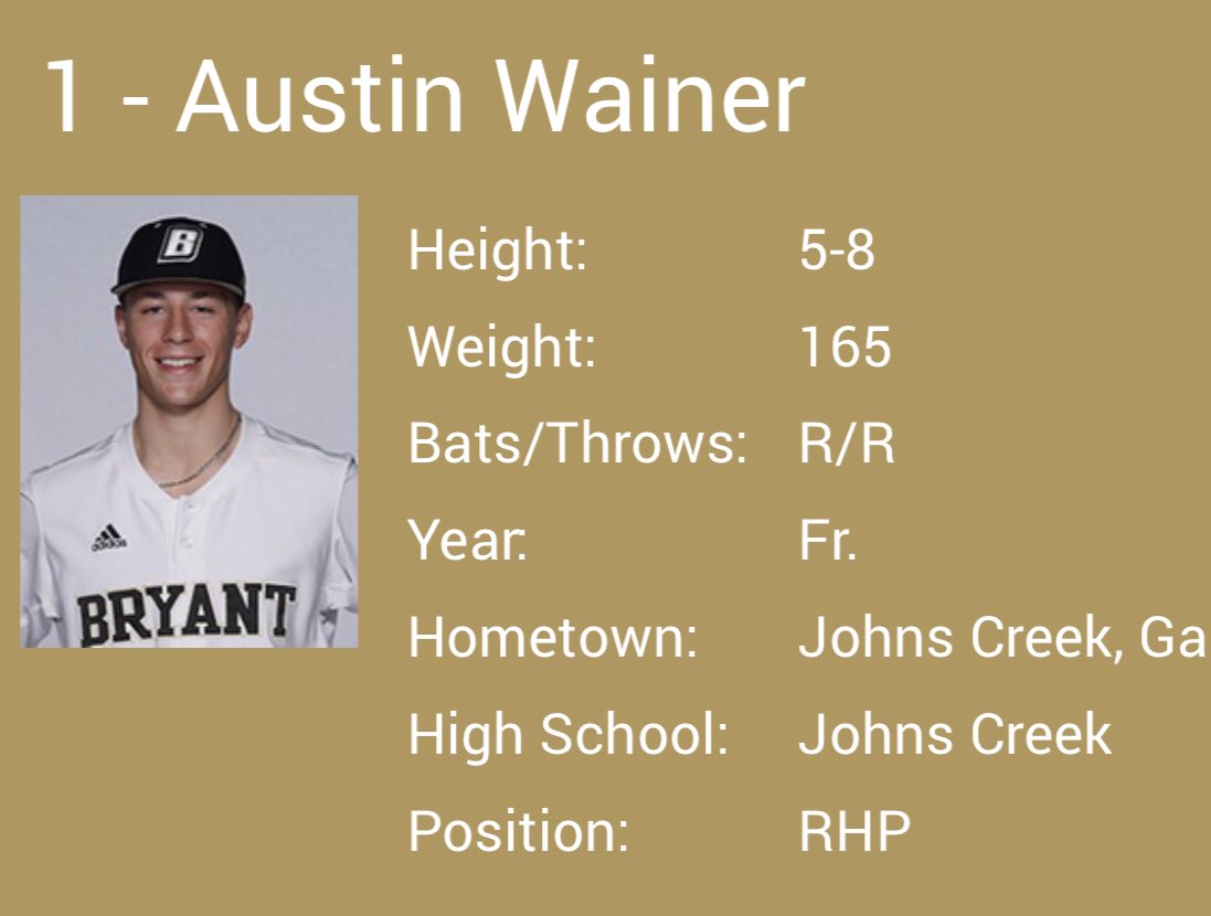 PhDMom247's tweet photo. Wishing Austin & the Bryant Bulldogs good luck on their opening weekend of D1 baseball! It has been a journey to get here so hope all your dreams come true. We are so proud of you! ❤️⚾️💪🏻🐶 #bryantbaseball #makinmomproud https://t.co/TrHoiogGDz