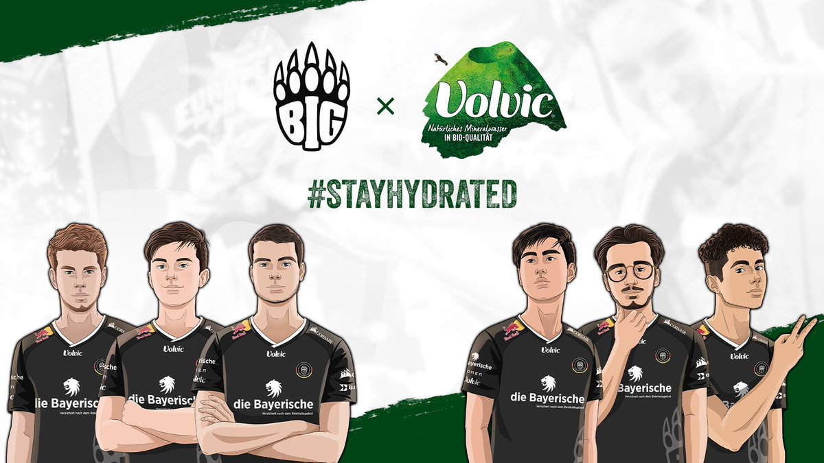 BIG (@bigclangg) on Twitter photo #StayHydrated: Wir verlängern und erweitern unsere Partnerschaft mit <a href="/VolvicDE/">Volvic Deutschland</a>! 🌊
We extend our partnership with Volvic!
📰 bigclan.gg/volvicextension
#GOBIG #StayHydrated: Wir verlängern und erweitern unsere Partnerschaft mit <a href="/VolvicDE/">Volvic Deutschland</a>! 🌊
We extend our partnership with Volvic!
📰 bigclan.gg/volvicextension
#GOBIG