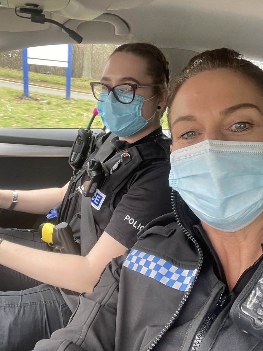Out on patrol with Pc Furniss today. Checking in on the various PPE our teams are wearing. Just attended a job looking for stolen dogs but unfortunately no luck in this occasion.