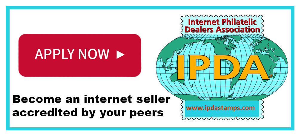 IPDASTAMPDEALER's tweet photo. https://t.co/eFPC1hoSVG A few days left for our joining promo - if accepted we waive the joining fee. just pay USD $25  yes only $25 annual membership.   We offer value to sellers &amp; full time dealers. See our Services &amp; for new sellers our Internet Listing &amp; Selling Guideline https://t.co/uqsOrBdojl