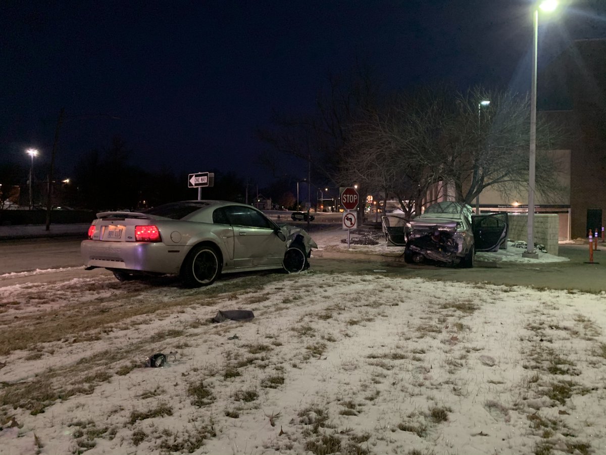 A 2-car crash left one person in critical condition at SW 10th and Washburn Ave., at 5:45 am Friday, Feb. 19.