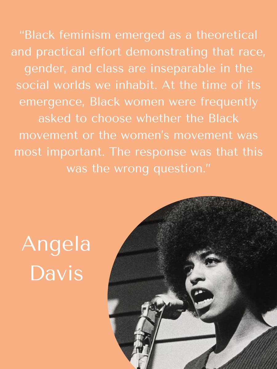 #BlackHistoryMonth #angeladavis #blackfeminism #feminismfriday