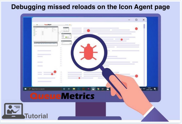 queuemetrics's tweet photo. #QueueMetrics #Tutorial: Debugging missed reloads on the Icon Agent page, out now.
Learn how to debug missed reloads on the Icon #agentpage, in case it doesn't refresh when something is supposed to happen.
Read more: https://t.co/8K5q0UFTXx https://t.co/saIiYQ4HFH