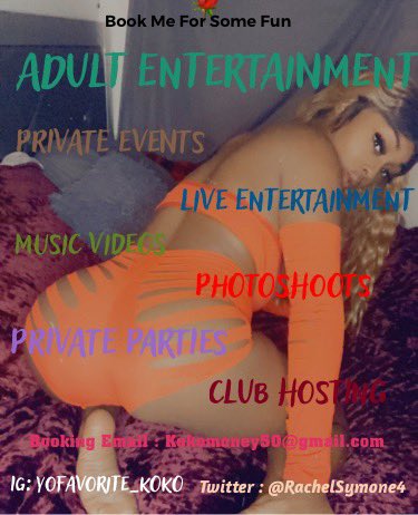 RachelSymone4's tweet photo. Book Me For A Great Time Babe 😻  #Stripper #AdultEntertainment #SexWork #Natural #StripperLife #of #SugarBabyTwitter #wife #women #BlackStrippers #BlackWoman #GetMoney #CashMoney #SpendOnMe #BookMe #tastyblack #tasty https://t.co/N16o32WG2G