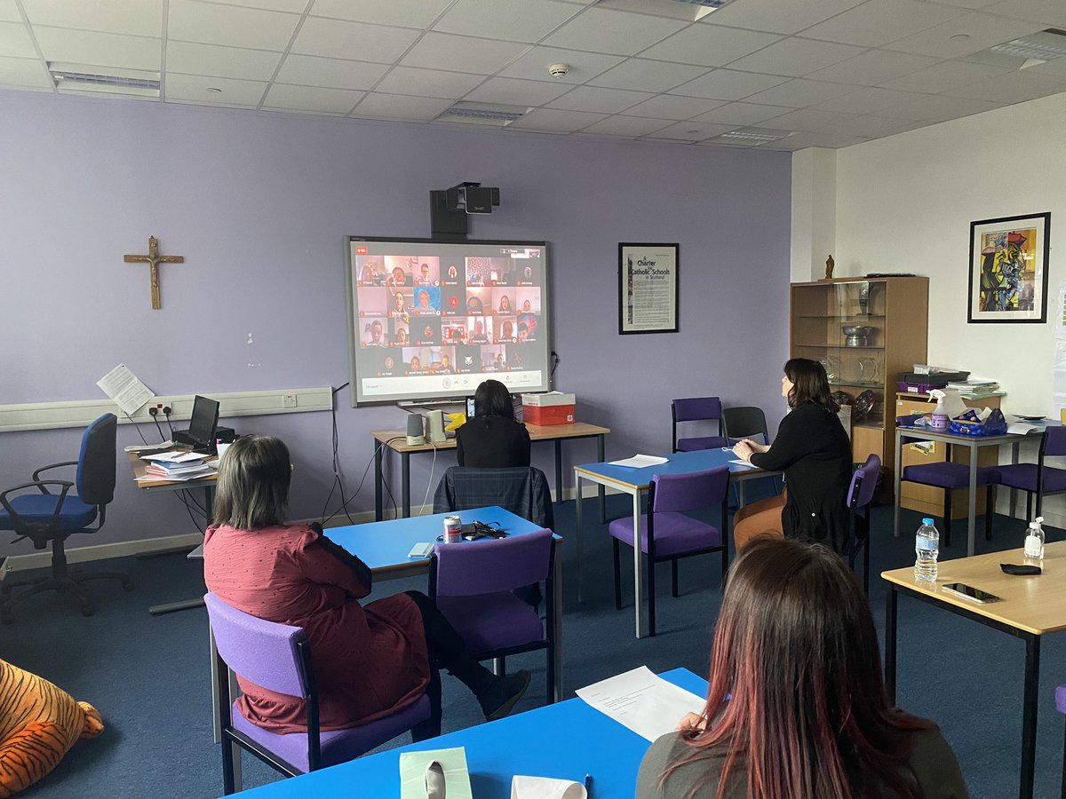 P7 to SASB (@sasbtransition) on Twitter photo This afternoon, Mrs Mullen, Mr Slowey, Mrs Tait, Mrs McCormick and Miss Findlay visited with Mrs Hazard’s P7 class at @StLeonardsEK as part of the Virtual <a href="/SASBtransition/">P7 to SASB</a> This afternoon, Mrs Mullen, Mr Slowey, Mrs Tait, Mrs McCormick and Miss Findlay visited with Mrs Hazard’s P7 class at @StLeonardsEK as part of the Virtual <a href="/SASBtransition/">P7 to SASB</a>