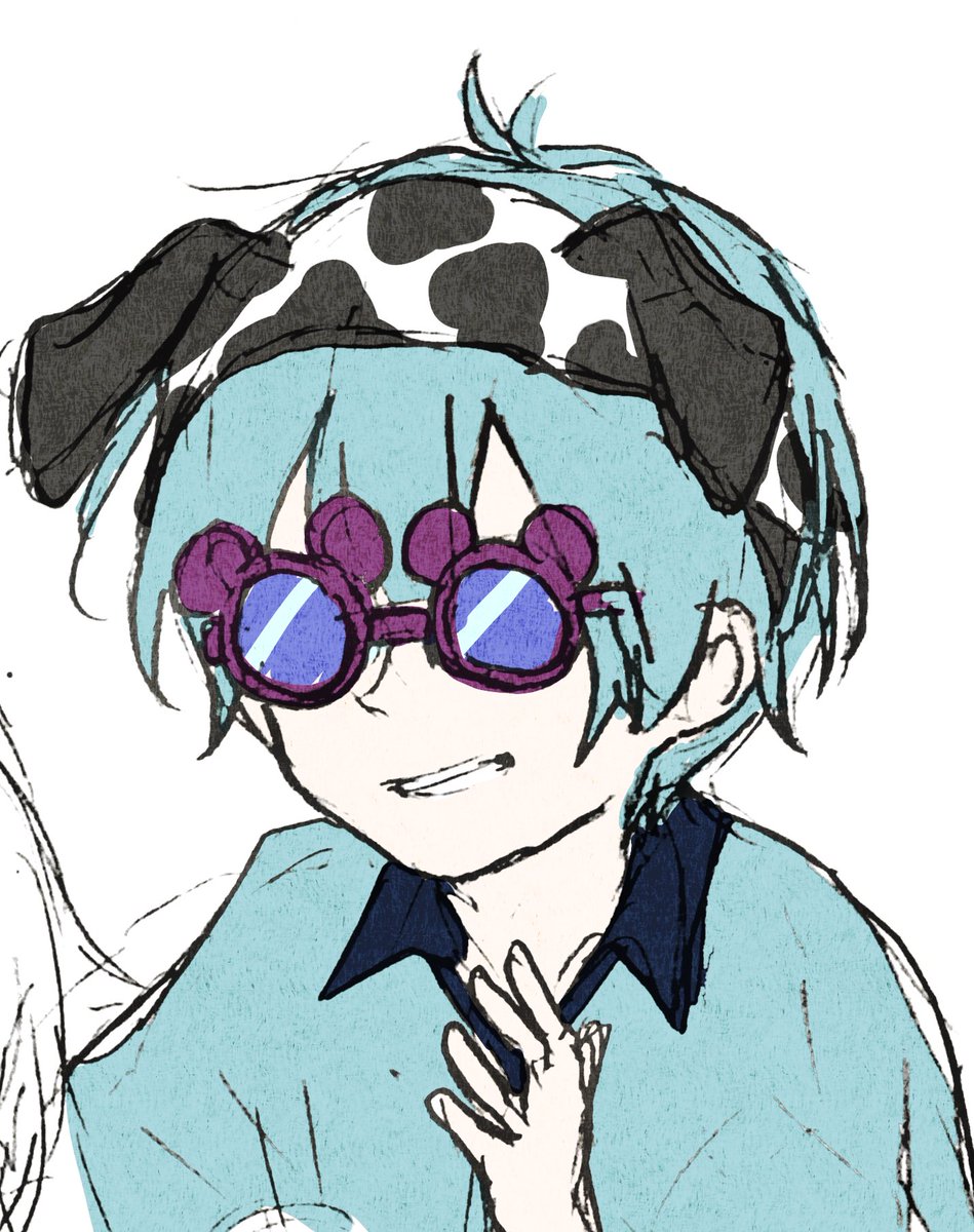 すとぷりフリーアイコン 悪用禁止ね くじくじ のイラスト