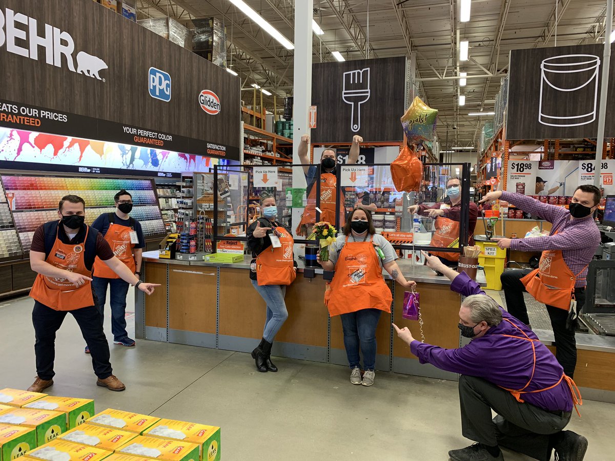 Congrats Elisha on reaching your diamond!! Each and every day the customer and your fellow associates get to see your bubbly personality and how you treat them which is no wonder why you are a diamond award winner. <a href="/Brad_Peebles/">BP</a> <a href="/thdtunya/">Tunya Williams</a> <a href="/TrevorLutes/">Trevor Lutes</a> <a href="/BrandonB885/">Brandon Benfield</a> @AscottTHD