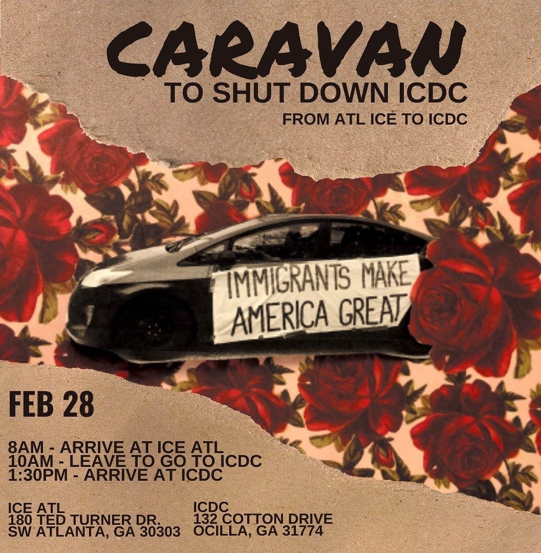 ResurgensC's tweet image. @WhereProtest Action alert - Atlanta and beyond. Calling on #IrwinCounty #Georgia officials to #ShutDownIrwin in light of craven abuse, neglect, and indifference. Join the community in shining a bright light on this hellhole and demanding our brothers and sisters be released.