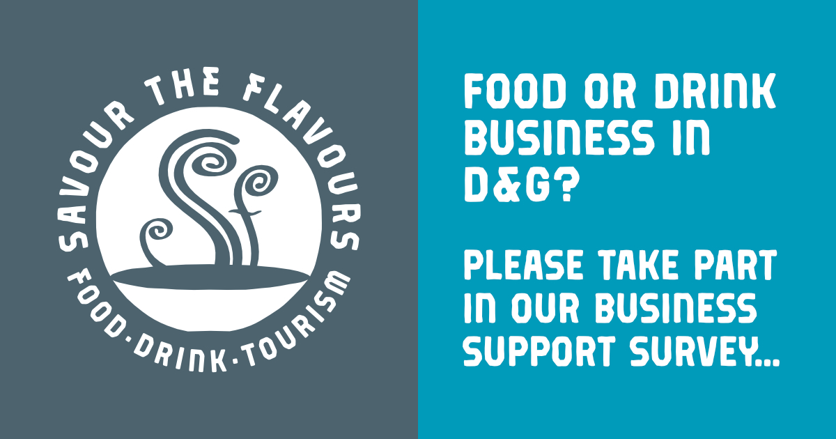 Final call for our survey of food, drink &amp; hospitality businesses in D&amp;G. We want to know how you're doing, as well as how your business is doing. It's completely confidential, please take part &amp; share with others:  
surveymonkey.co.uk/r/StFFeb21