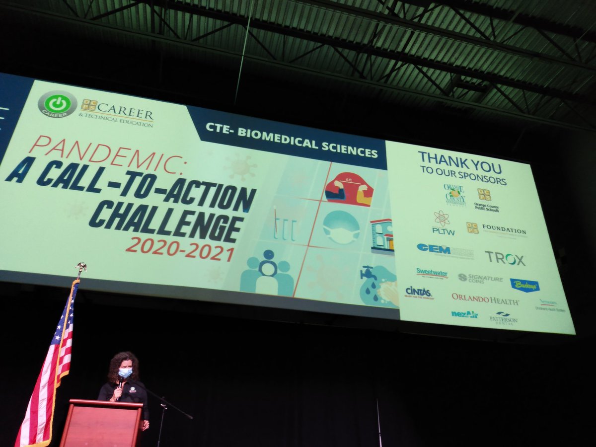 HiTechFortuna's tweet image. Very excited to be here with @ocpsotc at the inaugural Project Lead the Way Biomedical Sciences Challenge.