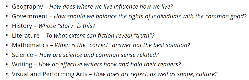 ELmagazine's tweet image. "Consider what the impact would be if you were to organize your curriculum around questions like these." @harveysilver @jaymctighe

Instructional Shifts to Support Deep Learning: bit.ly/3b1BrNh 
#satchat #edchat