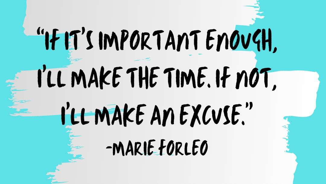 updocollective's tweet photo. Sometimes I have to dig deep to figure out why I'm making excuses for something....but having a practice of asking myself why I am making an excuse helps me prioritize what's important and actually get things done! https://t.co/UbuPYZGBAl