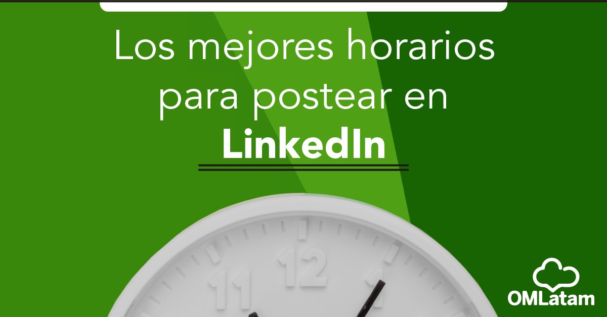 ✔️ Mejor Franja AM: 10h a 11h
✔️ Mejor Franja PM: 19h a 20h
✔️ MARTES/MIÉRCOLES /JUEVES
⭐ Hs TOP: 15h a 17h

No todas las franjas de actividad son iguales y en LinkedIn no hay una regla fija que se deba aplicar con exactitud a todos los tipos de contenidos.