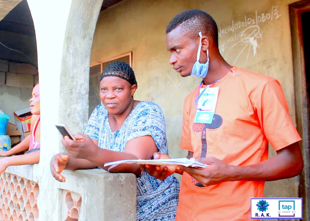 RakDevelopment's tweet photo. Our journey with TAP has begun in earnest and we are in the second of 3 communities - Ajara community proceeding with data collection.
#RDF #TapToReachAll

Cc: @TapToReachAll @UN @lagosfoodbank https://t.co/vR11tgeLCt
