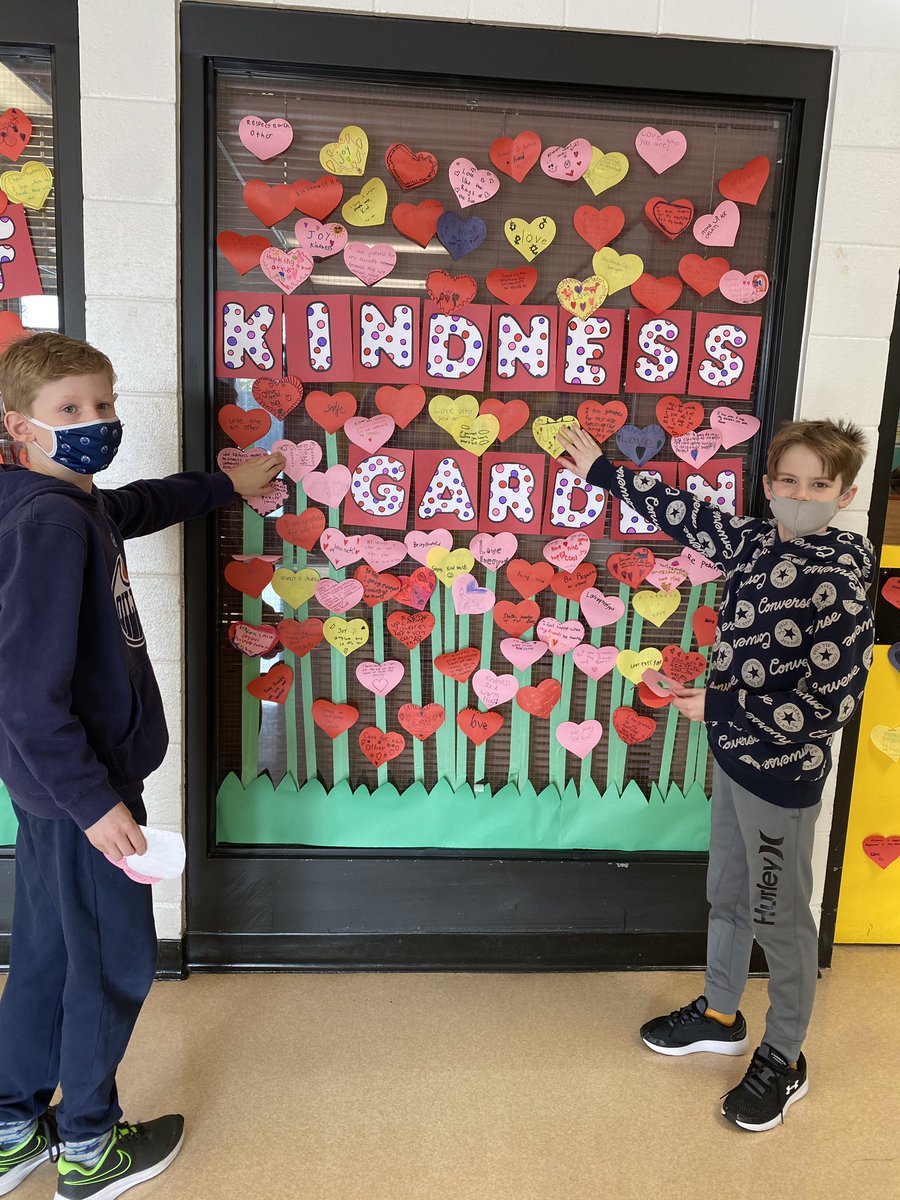 The seeds have been planted and the flowers have grown in the WHF Kindness Garden as we prepare for #KindnessWeek. #whfelementary #eips