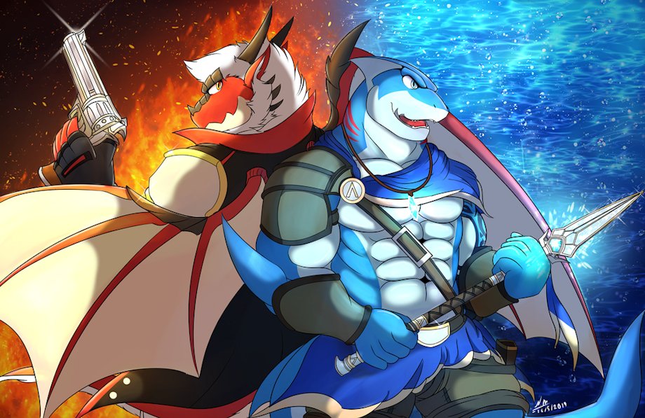 Submission "Fire and water" on #Inkbunny inkbunny.net/s/2379713