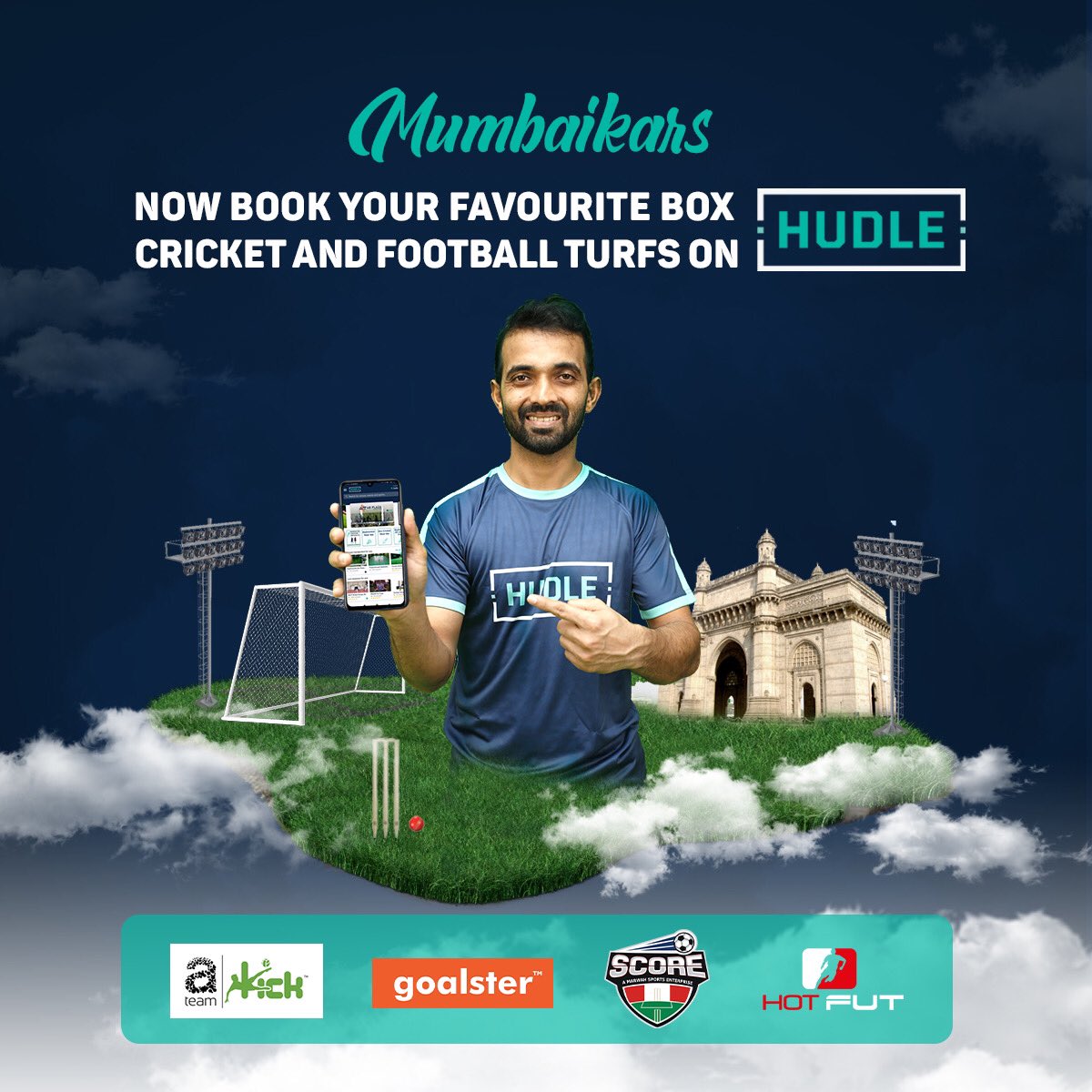 Kasa Kai Mumbai! Now book your favourite Box Cricket and Football turfs online on @Hudleplay. Skip the hassle of calling every time & book confirmed slots as per your convenience. Download now- hudle.page.link/download #HudleXRahane #mumbaifootball #mumbaicricket