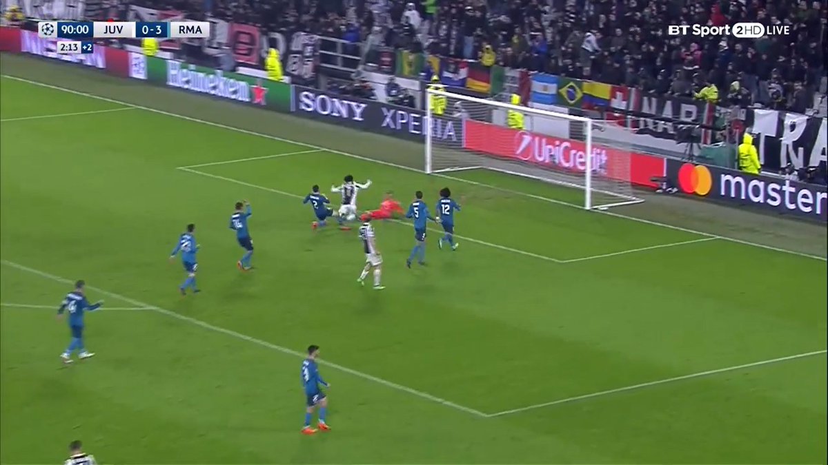 2017/18Quarti #JuveReal 0-3Arbitro: ÇakırFallo su Cuadrado in area al 94°, l'arbitro fischia la fine del matchVAR non c'era - Possibile l'intervento https://www.eurosport.it/calcio/champions-league/2017-2018/la-moviola-di-juventus-real-madrid_sto6699528/story.shtml