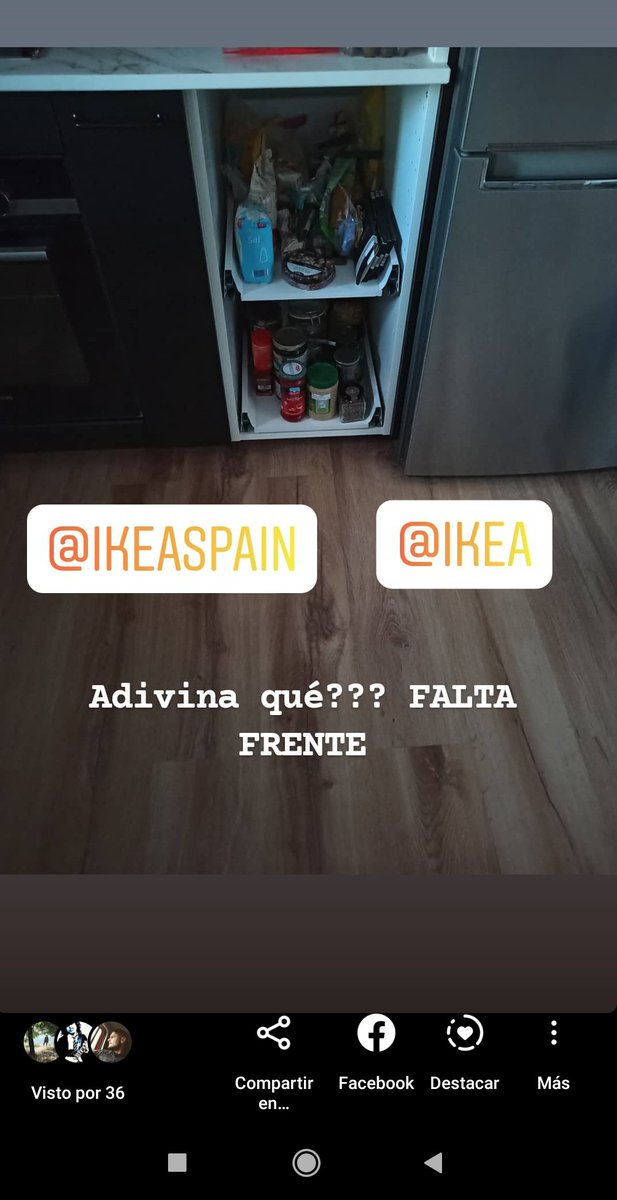 Jennife87334573's tweet photo. Gracias @IKEASpain @IKEA  por mi maravillosa cocina INCOMPLETA! la atención al cliente PESIMA, todavía esperando a que alguien me llame y me diga cuándo se van a solucionar todos mis problemas. Horas en espera  al teléfono que no sirven para nada!Me he llevado una gran DESILUSIÓN https://t.co/l5X5xLMUkr