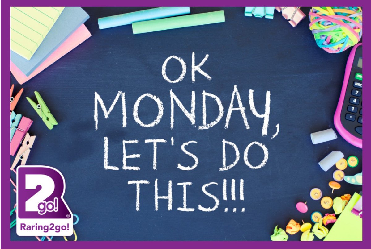 Good morning! Monday again - how did that happen?
Is everyone back to school/home learning today? 
Have a good week, remember - we can cope with whatever is thrown at us as we've already come so far, we rock!  #GoToGuide #Raring2go #BuryFamilies #BoltonFamilies #Bury #Bolton
