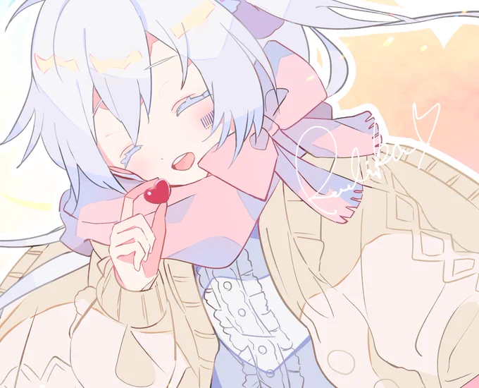 初描きまぬんちゃん🍫 #まふあーと 