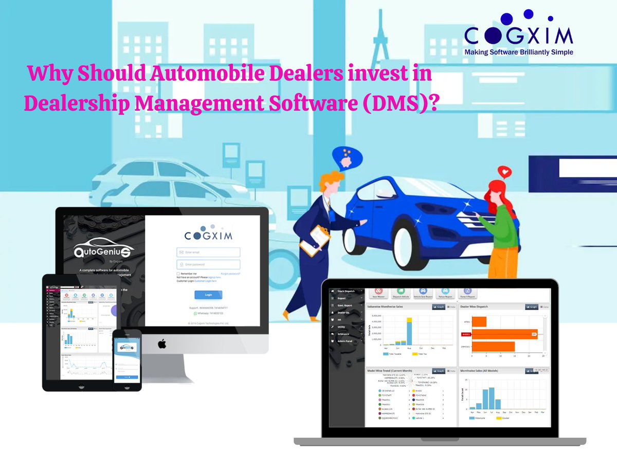 ExillienSoftech's tweet image. 👉 Why Should Automobile Dealers invest in #DealershipManagementSoftware (DMS)?:   bit.ly/3qBcdMy
.
👉 Call for Auto Genius DMS Free Demo: +91-8696666358, +91-9119121121, +91-9829068896
.
#AutoGenius #DMS #COGXIM #AutoGeniusDMS  #AutoGeniusERP #CloudERP #clouderpsoftware