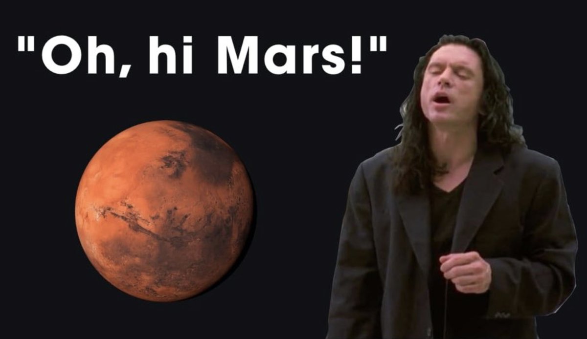Oh, hi Mars ! Love you all ! tW