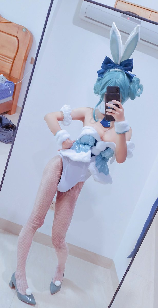 白洲游芷 初音ミク 白うさぎ 初音ミク コスプレ Cosplay 男の娘 T Co Mveawxxmwi Twitter