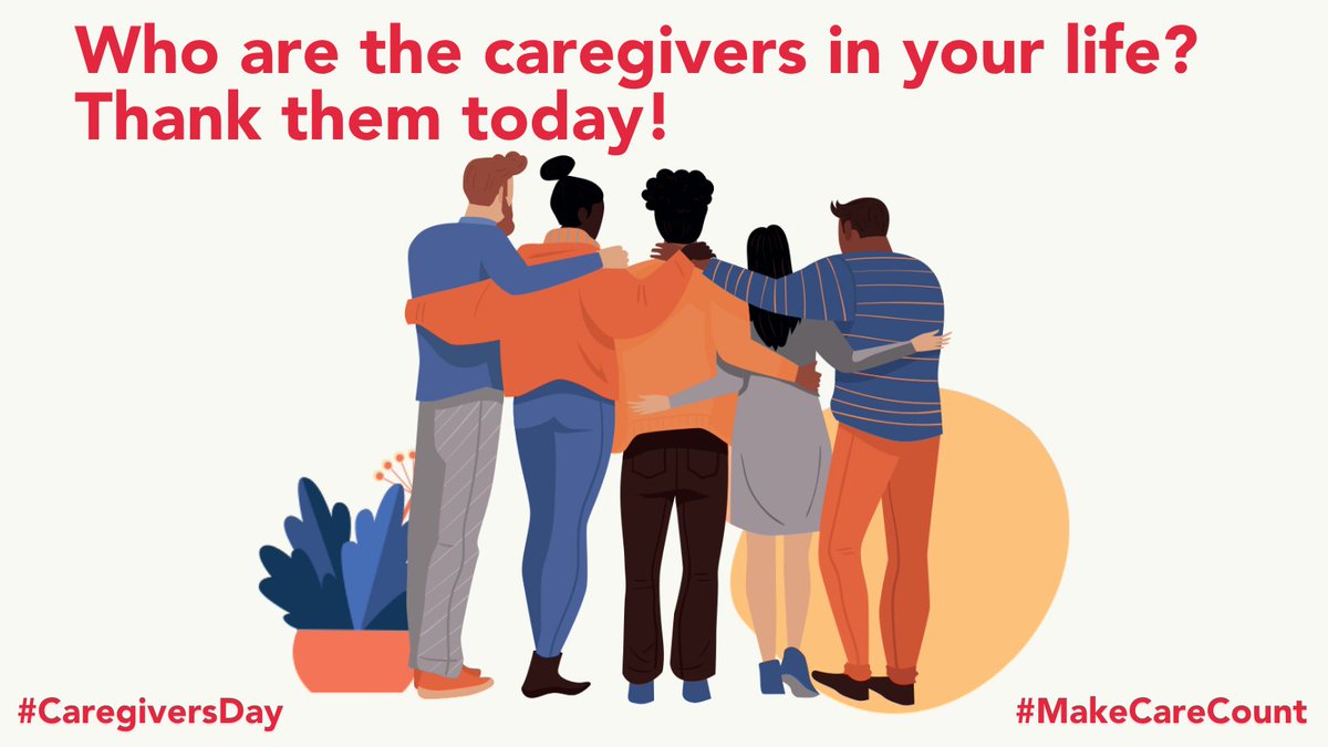 Whether it's our family and our friends, or the nurses, house cleaners, and care workers who come to our homes... our communities lean on an enormous foundation of caregivers. Join us seeing, celebrating and valuing them, today and every day. #CaregiversDay #ThankACaregiver