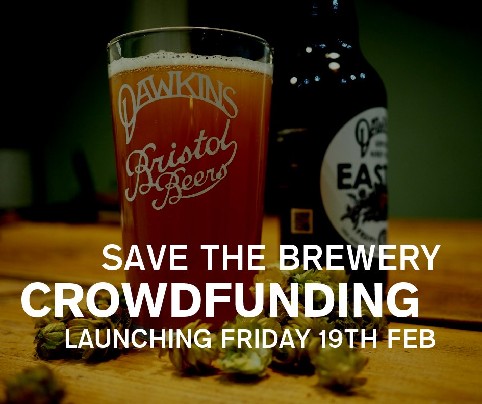 Our brewery is crowdfunding and it has just gone live! Please take a look and spread the word!
crowdfunder.co.uk/savedawkins