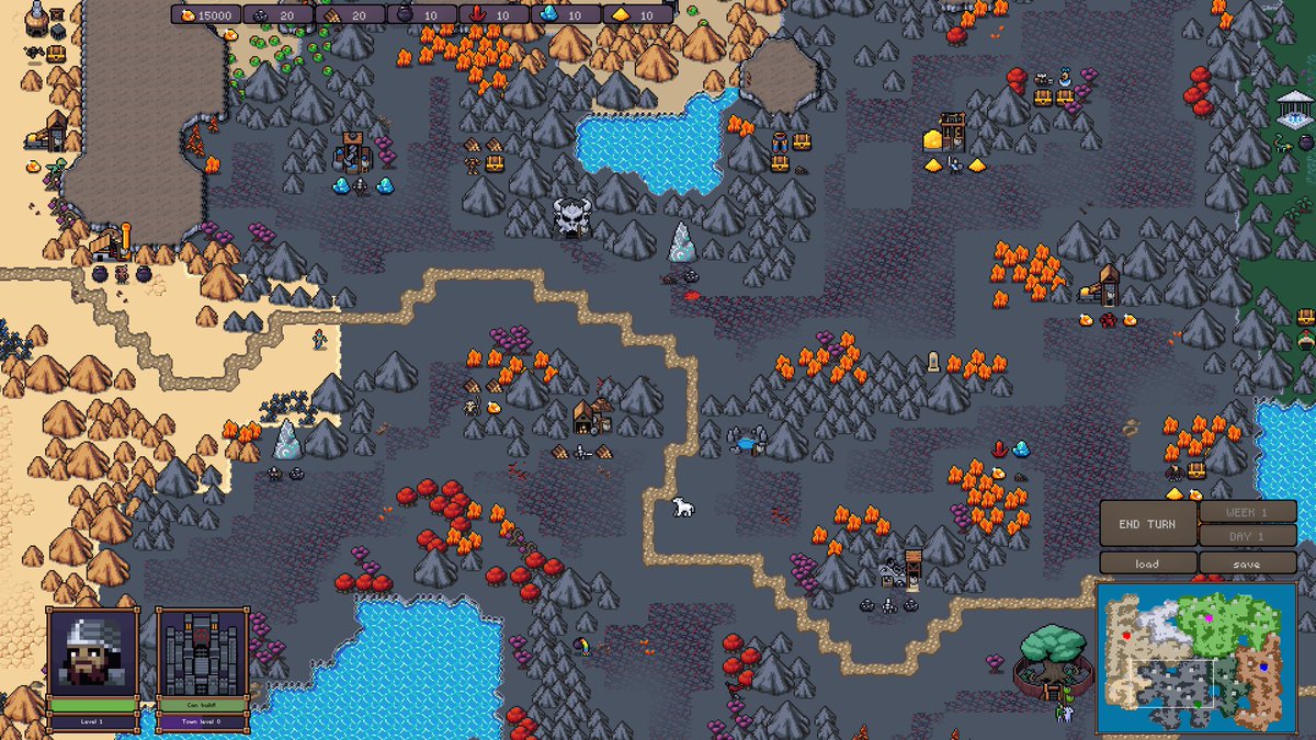 ThingOnItsOwn's tweet photo. Slightly improved map generation, which uses curved roads - I also went and fixed the bug that sometimes placed buildings on top of roads #mapgen #procgen #gamedev https://t.co/k9Oph6Op0d