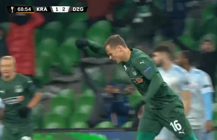 foet247Slavic's tweet photo. Atiemwen scored the winner as Dinamo Zagreb took a one-goal advantage back to Croatia for the second leg as they won 3-2 at Krasnodar. #UEL #KRADZG https://t.co/GPiYKY9yBz