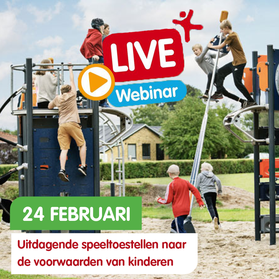 Kompan_nl's tweet photo. = WEBINAR WOENSDAG =
Volgende week:  
Leer de bevindingen van de studie en belangrijke beginselen voor het creëren van spannende, maar veilige speelplaatsen die het beste fysieke en sociaal-emotionele gedrag van kinderen bevorderen.

= AANMELDEN: https://t.co/DKGxVsmPPx https://t.co/iHX9TQXoJR