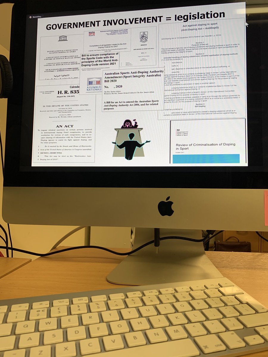 The BASL Masterclass Series is underway 🎓Here’s to an engaging morning of learning all about the ⁦<a href="/wada_ama/">WADA</a>⁩ Code update from the godmother of anti-doping - Michele Verroken🧚🏼 #learning #sportslaw #engagement #baslmembers