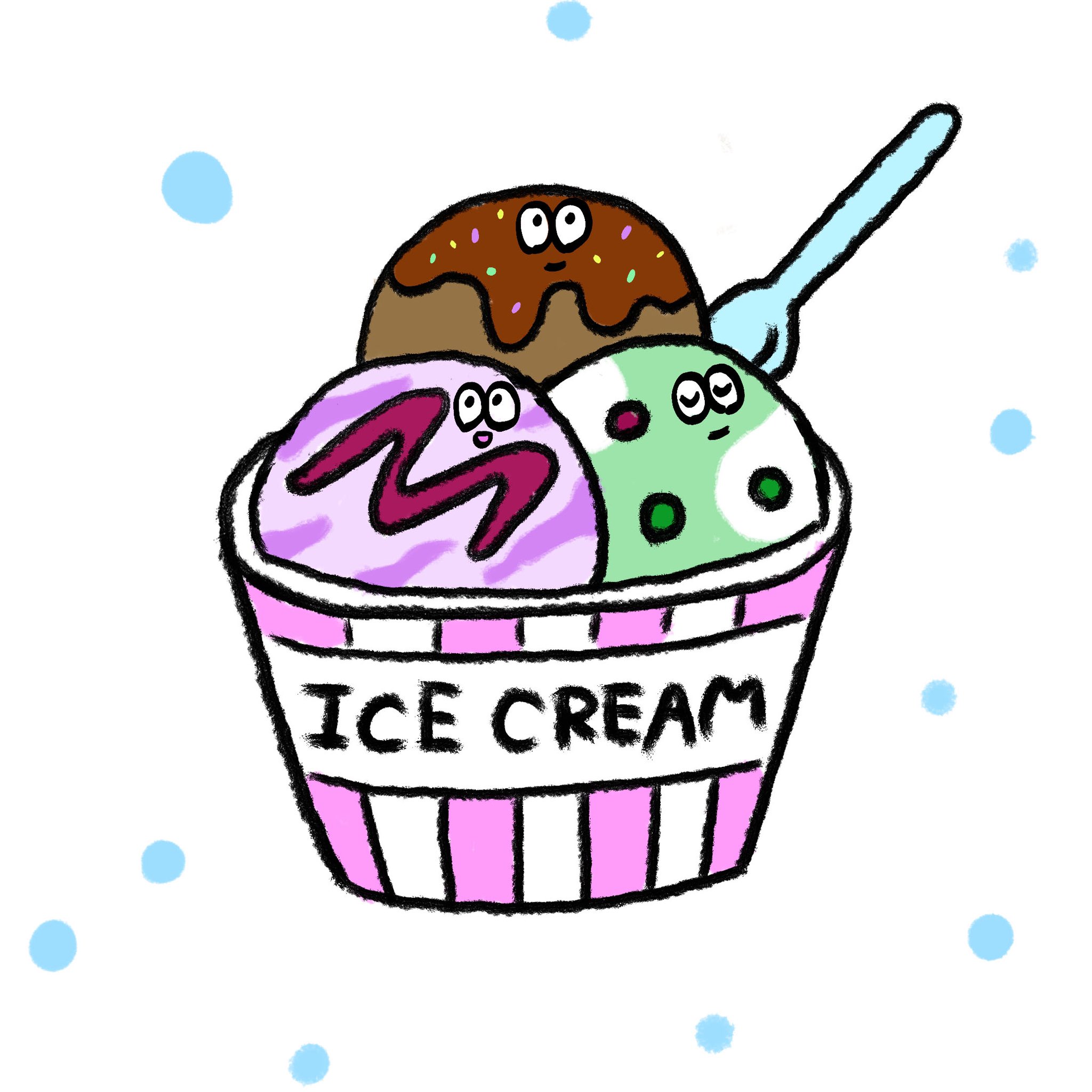 Hole カップアイスクリーム 線画も イラスト好きさんと繋がりたい イラスト好きな人と繋がりたい 絵描きさんと繋がりたい 食べ物イラスト Illustration T Co Zm2chvfpcq Twitter