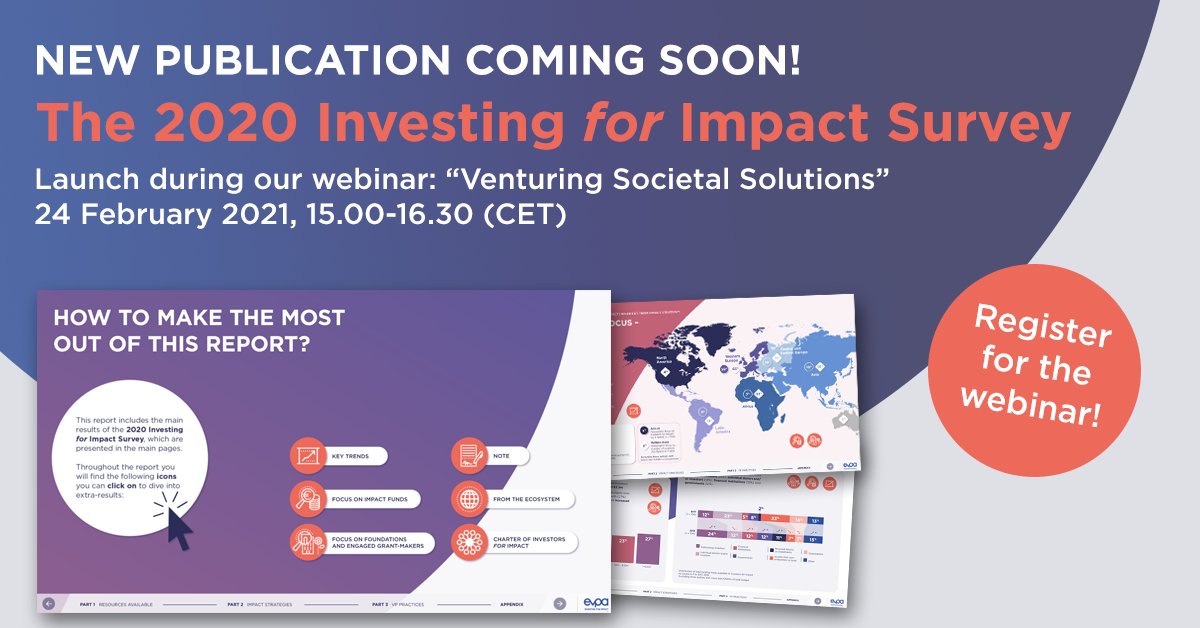 gorgikrlev's tweet photo. How do European #investors for impact implement their #impact #strategy? My friends at @_EVPA_ are holding a webinar to launch their "2020 #Investing4Impact Surveyโ!
Speakers & reg: https://t.co/fVPw6gz9Yc
#ImpactInvesting #SocialImpact #metricsdriven https://t.co/aJG2MKiufK